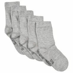 Minymo Børne Strømper - Light Grey Melange