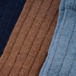 Minymo Børne Strømper i uldmix - Dark Navy