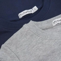 Minymo Børne Sweatshirt - Greymelange