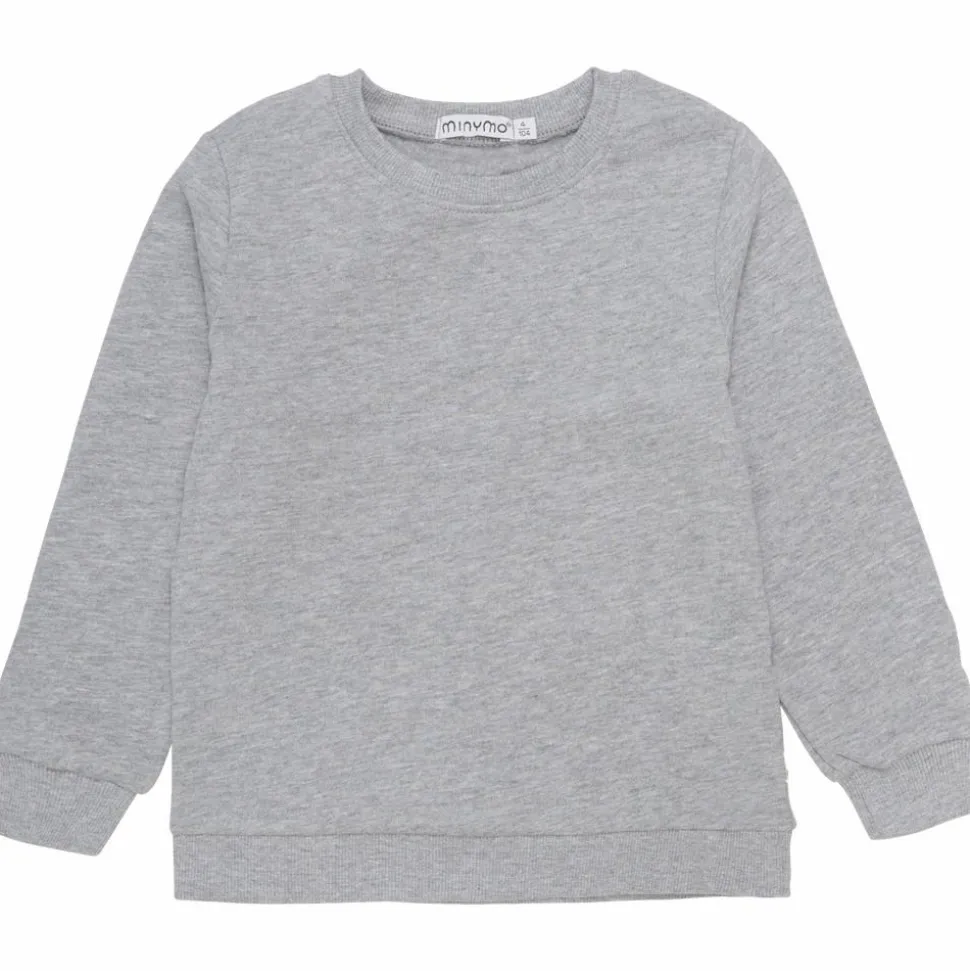 Minymo Børne Sweatshirt - Greymelange