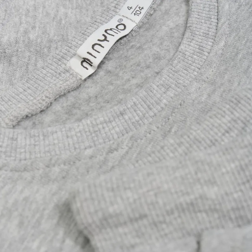 Minymo Børne Sweatsæt - Greymelange