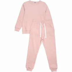 Minymo Børne Sweatsæt - Misty Rose