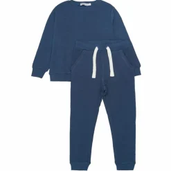 Minymo Børne Sweatsæt - New Navy (Insignia Blue)