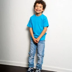 Minymo Drenge Jeans i økologisk bomuld - Light Dusty Blue