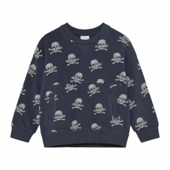 Minymo Drenge Sweatshirt i økologisk bomuld - Odyssey Gray