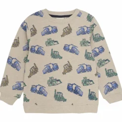 Minymo Drenge Sweatshirt - Beige Melange