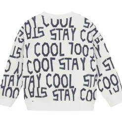 Minymo Drenge Sweatshirt - Marshmallow White