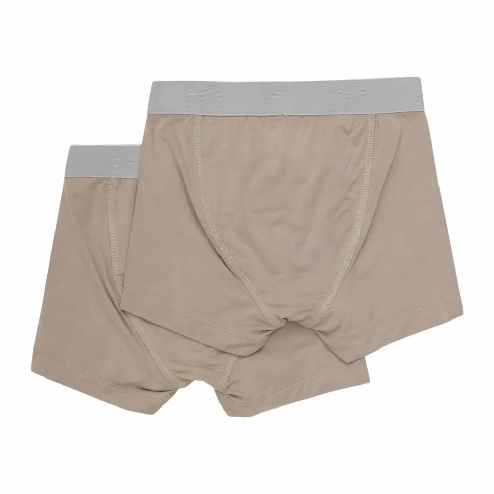 Minymo Drenge Underbukser i bambus - Simply Taupe