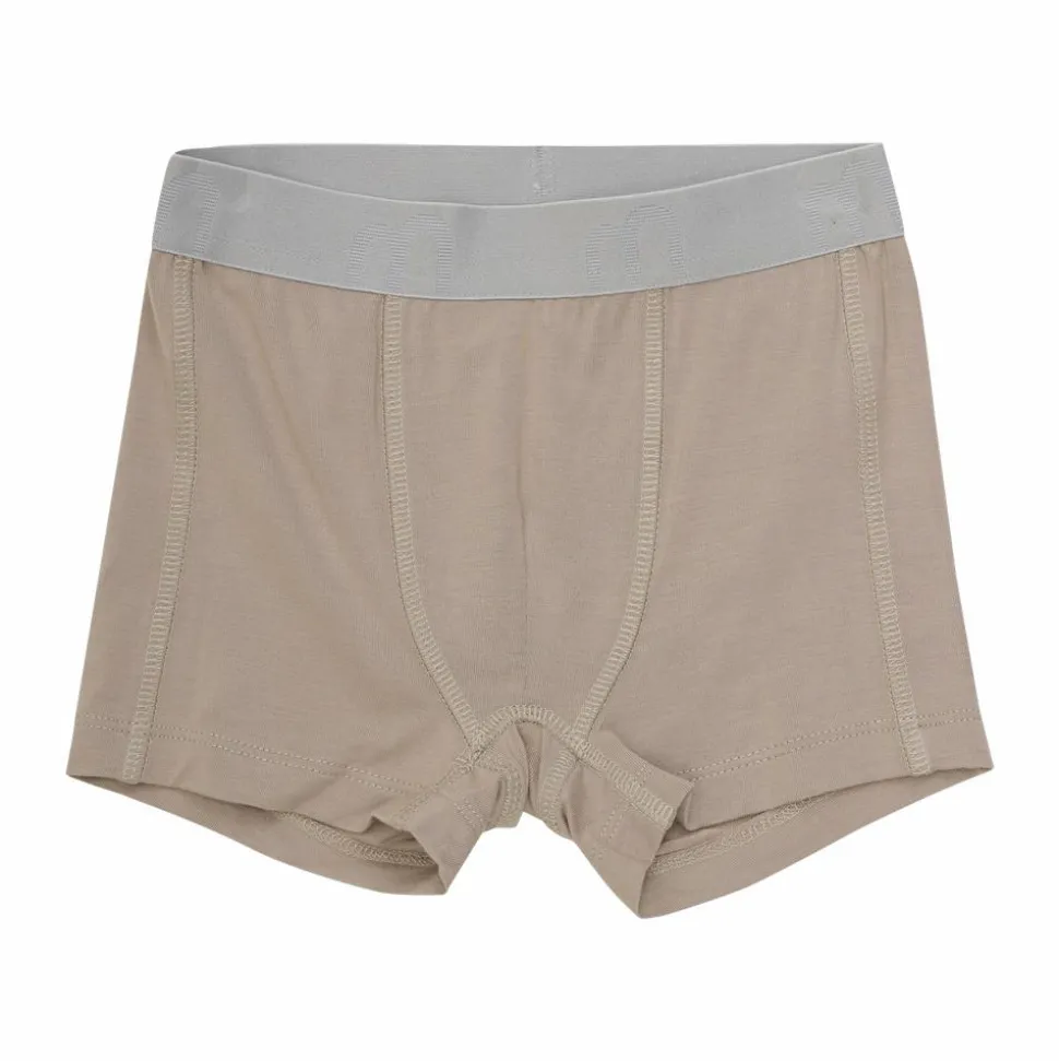 Minymo Drenge Underbukser i bambus - Simply Taupe