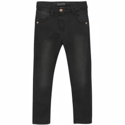 Minymo Pige Jeans i økologisk bomuld - Grey Black
