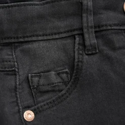 Minymo Pige Jeans i økologisk bomuld - Grey Black