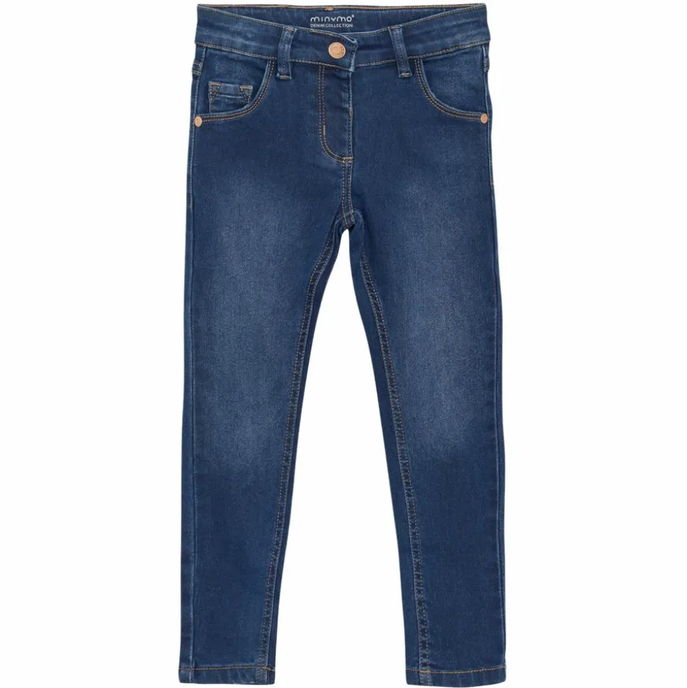 Minymo Pige Jeans i økologisk bomuld - Denim