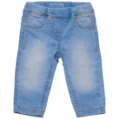 Minymo Pige Jeans i økologisk bomuld - Light Dusty Blue