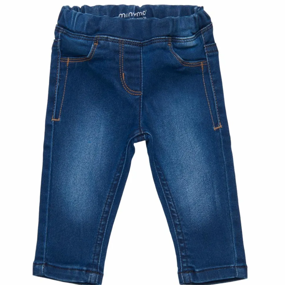 Minymo Pige Jeans i økologisk bomuld - Denim