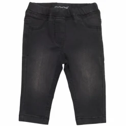 Minymo Pige Jeans i økologisk bomuld - Grey Black