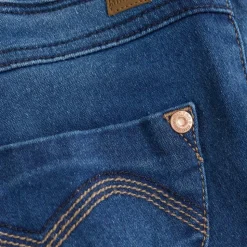 Minymo Pige Jeggings i økologisk bomuld - Denim