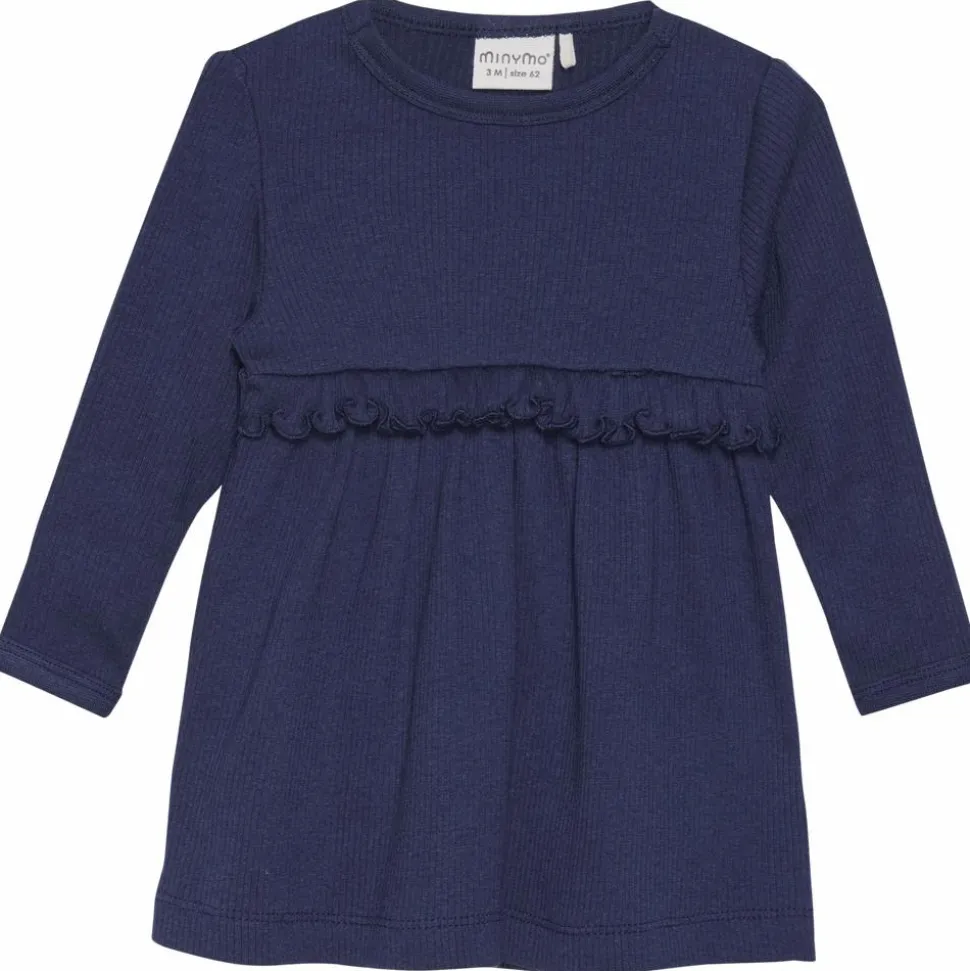 Minymo Pige Kjole - Dark Navy