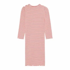 Minymo Pige Kjole i økologisk bomuld - Spiced Coral