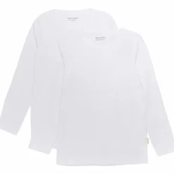 Minymo Pige Langærmet t-shirt - White