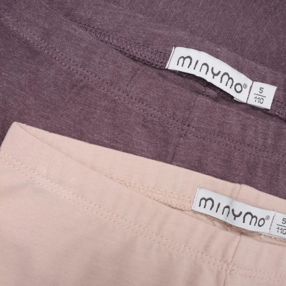 Minymo Pige Leggings - Misty Rose