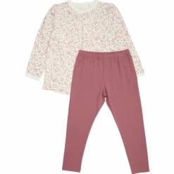 Minymo Pige Nattøjssæt i bambus - Rose Tan