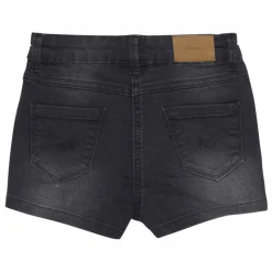 Minymo Pige Shorts i økologisk bomuld - Grey Black