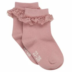 Minymo Pige Strømper - Ash Rose