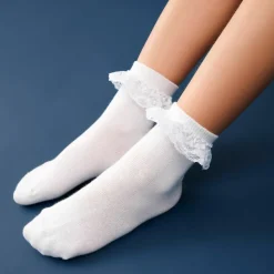 Minymo Pige Strømper - White