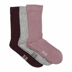 Minymo Pige Strømper i uldmix - Burnished Lilac