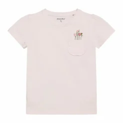 Minymo Pige T-shirt i økologisk bomuld - Delicacy