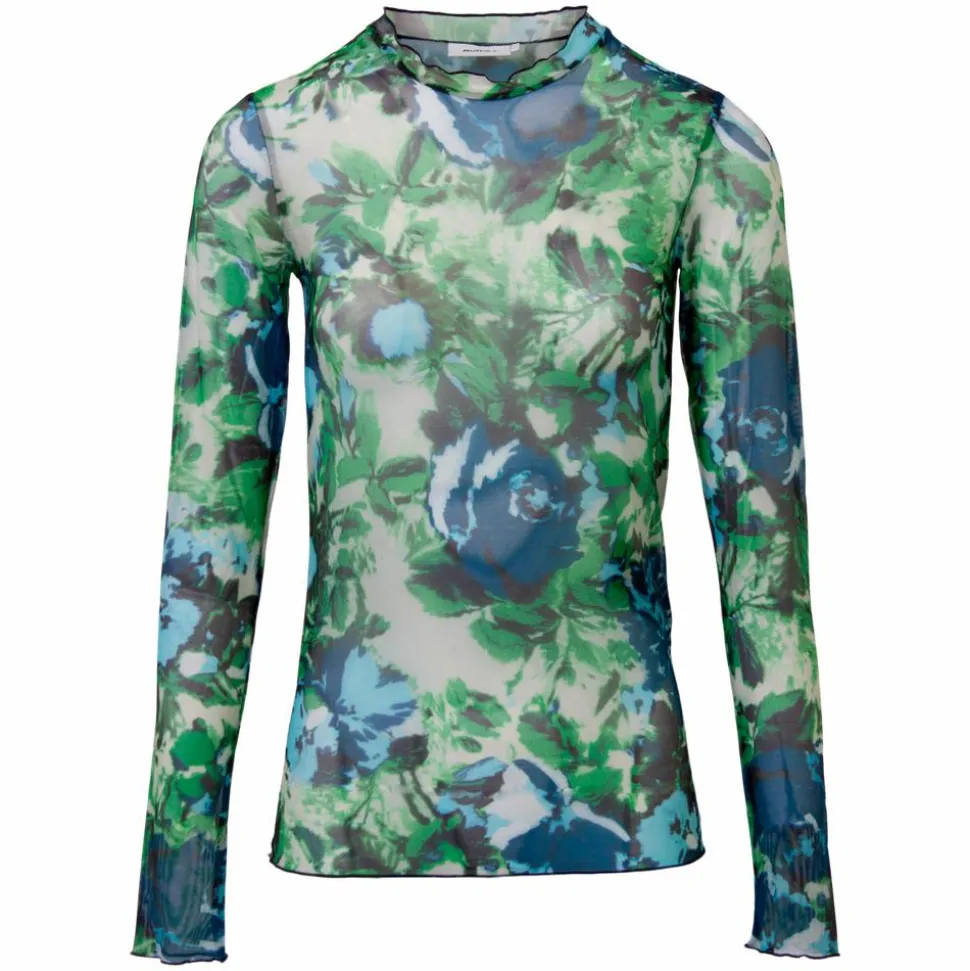 Moves Markhild Dame Bluse - Forrest Green