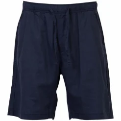 Nero Marco Herre Shorts i hørmix - Blue Nights