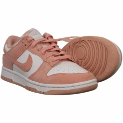 Nike Dunk Low Dame Sneakers - Orange/White