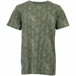 N.O.H.R. Doka Drenge T-shirt - P4 AOP VETIVER