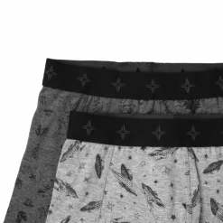N.O.H.R. Uno Drenge Tights - Grey Melange AOP Boy