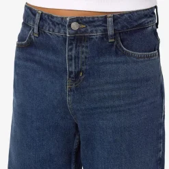 Noisy May Alexa Dame Jeans - Dark Blue Denim