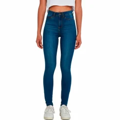 Noisy May Callie Dame Jeans - Medium Blue Denim