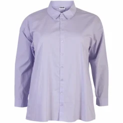 Noisy May Curve Dame Skjorte Plus Size - Purple Heather