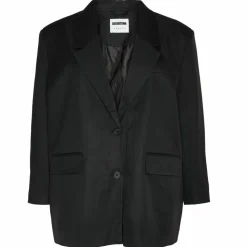 Noisy May Curve Milla Dame Blazer Plus Size - Black