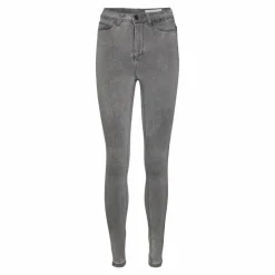 Noisy May Dame Jeans - Light Grey Denim