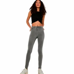 Noisy May Dame Jeans - Light Grey Denim