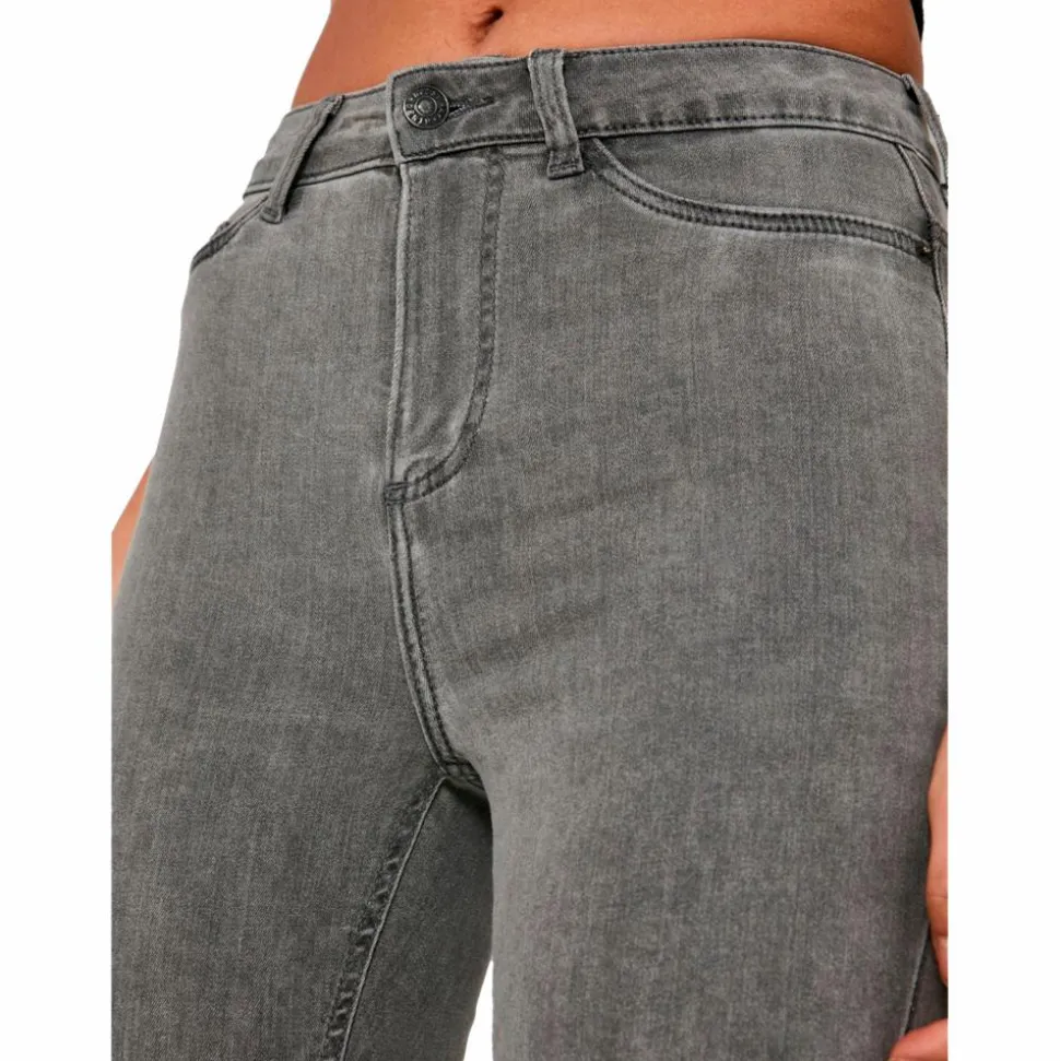 Noisy May Dame Jeans - Light Grey Denim