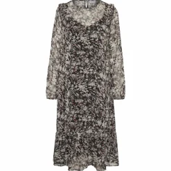 Noisy May Dame Kjole - Black/Abstract