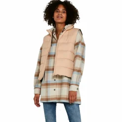 Noisy May Dame Vest - Hazelnut