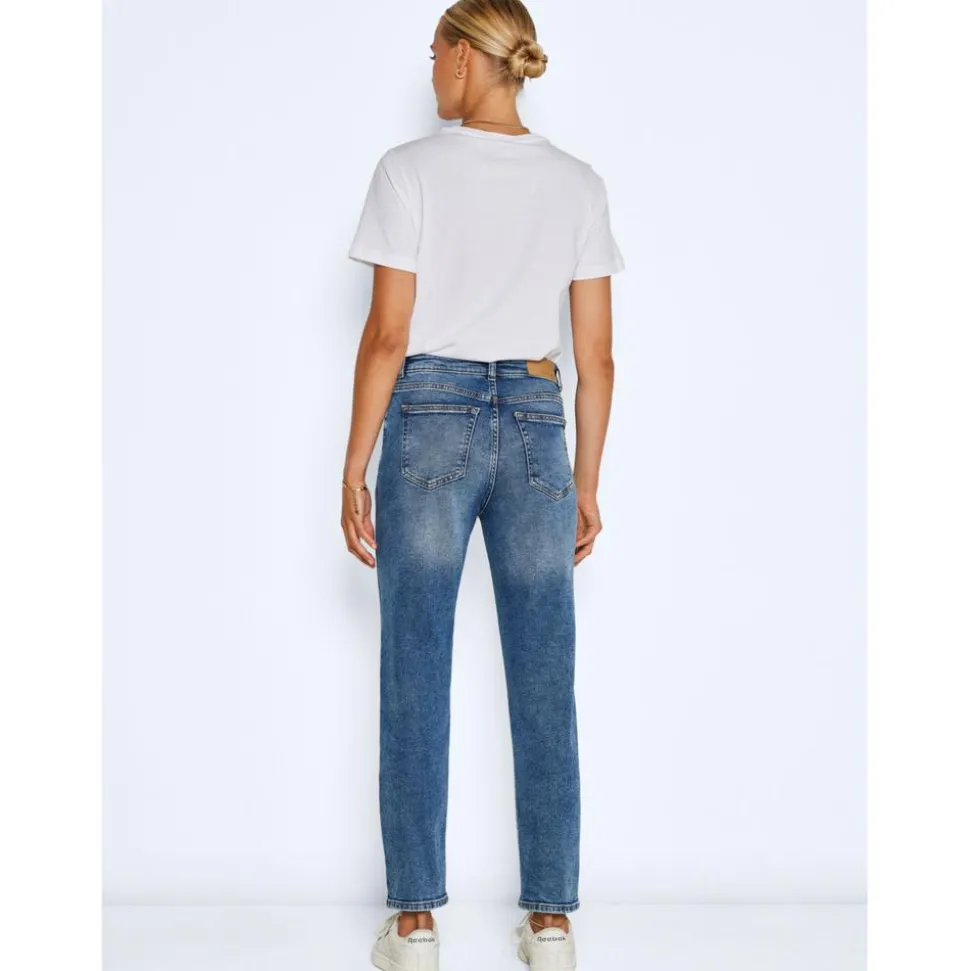 Noisy May Noise May Moni HW Dame Jeans - Dark Blue Denim