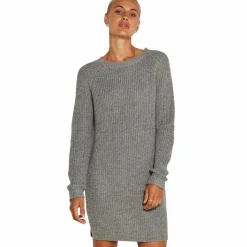 Noisy May Siesta Dame Kjole - Medium Grey Melange