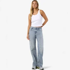 Noisy May Yolanda Dame Jeans - Light Blue Denim