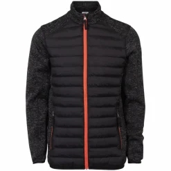 Nordic Apparel Webster Herre Fleecejakke - Black/Black
