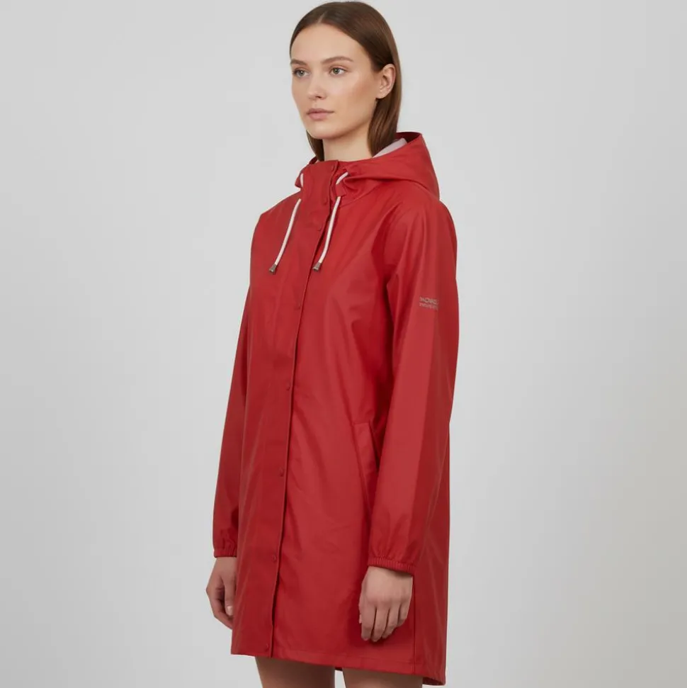 Nordic Project 18 Bossy Dame Regnjakke - POPPY RED