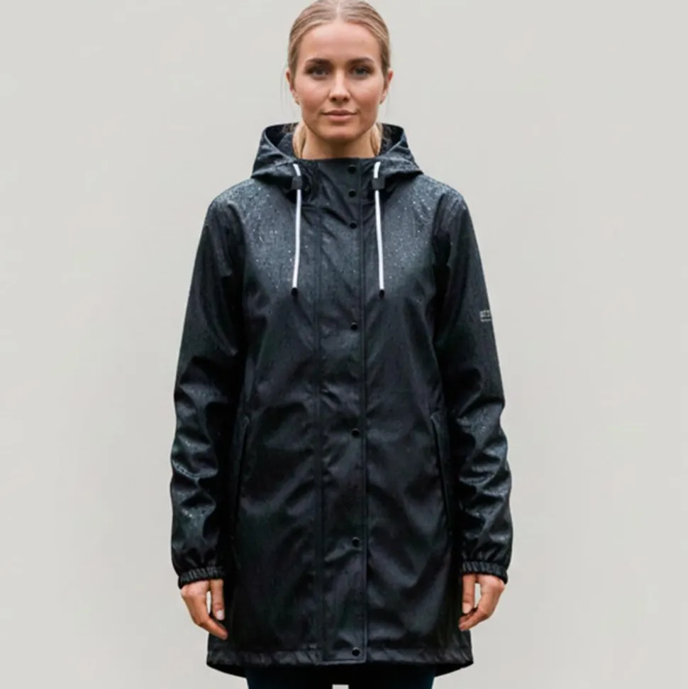 Nordic Project 18 Bossy Dame Regnjakke - BLACK